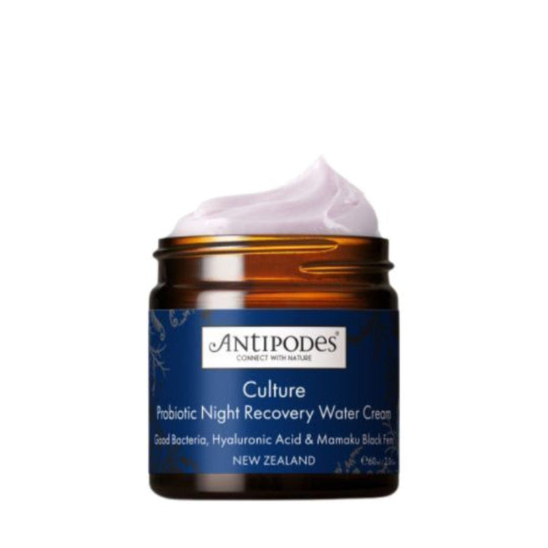 Crème de nuit hydratante aux probiotiques Culture