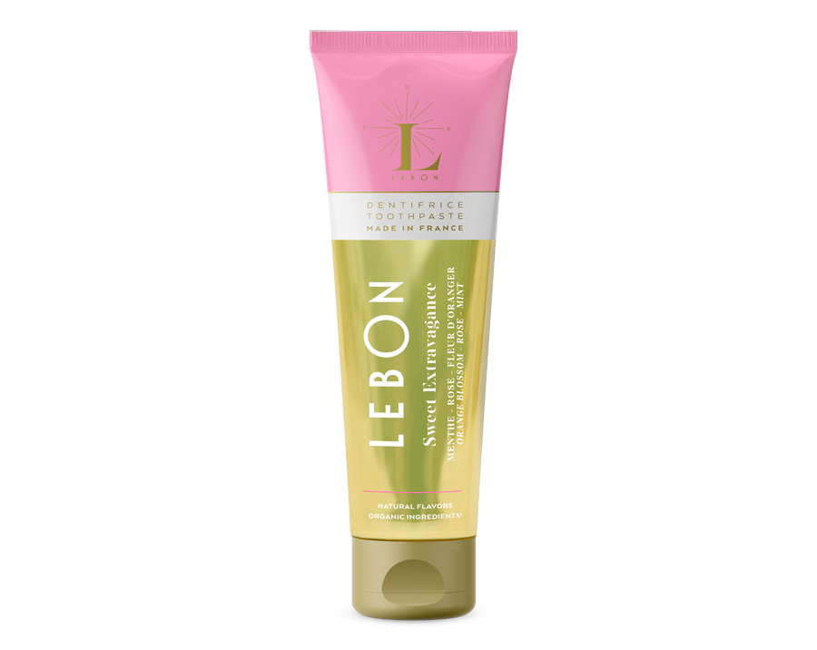 Dentifrice rose, fleur d'oranger, menthe sweet extravagance Vegan & Made in France LeBon - The New Pretty