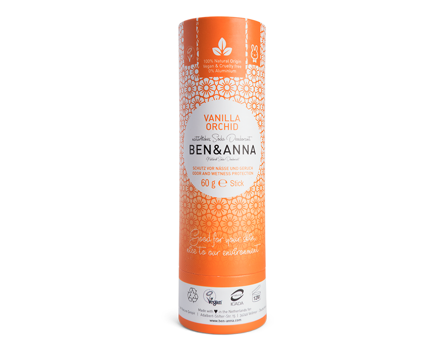 Déodorant à la Vanille et Orchidée Bio, Vegan Ben & Anna - The New Pretty
