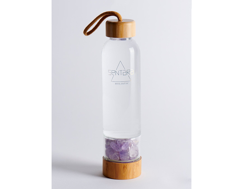 Gourde à cristaux Naturel Sentara Holistic - The New Pretty