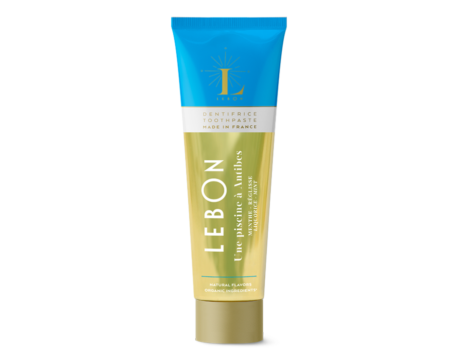 Dentifrice réglisse menthe Une piscine à antibes Vegan & Made in France LeBon - The New Pretty