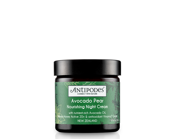 Crème de nuit anti-âge à l'Avocat Avocado Pear Naturel Antipodes - The New Pretty