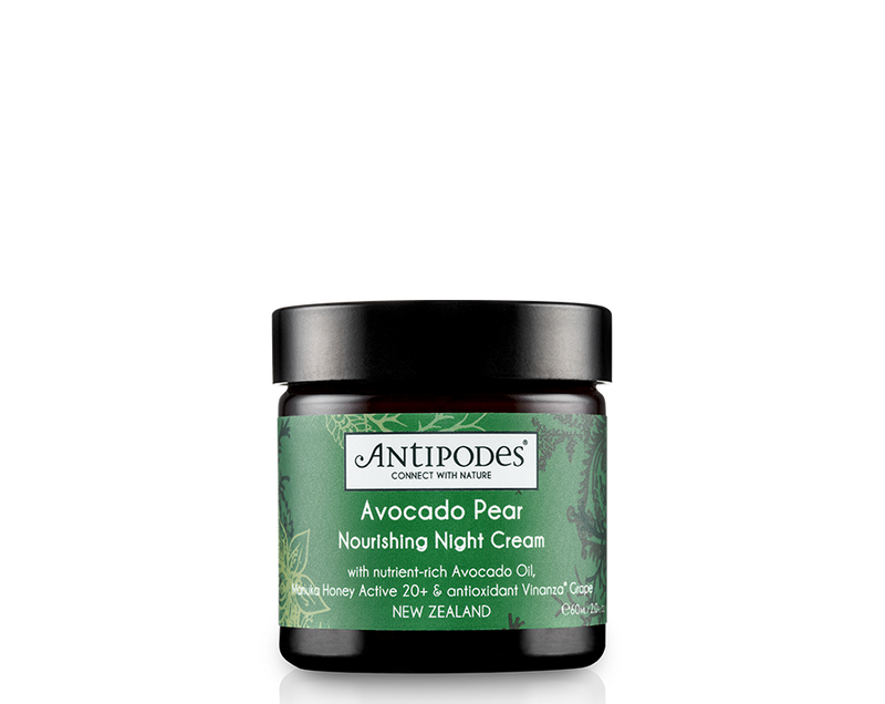 Crème de nuit anti-âge à l'Avocat Avocado Pear Naturel Antipodes - The New Pretty