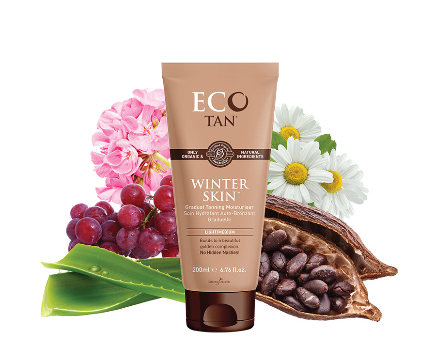 Autobronzant corps naturel pour peaux claires Bio, Vegan Eco by Sonya Driver - The New Pretty