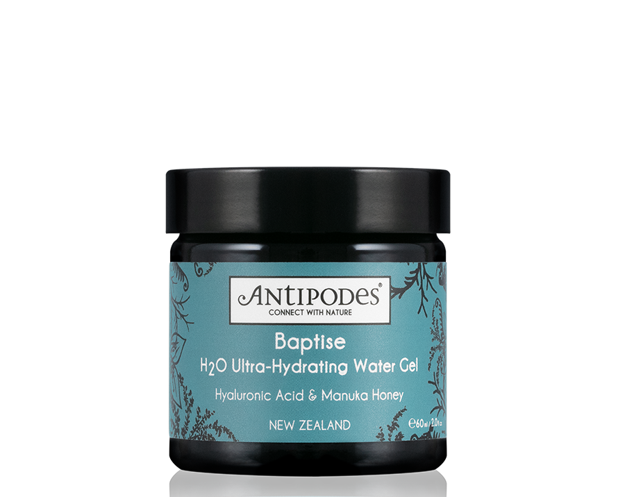 Gel hydratant visage à l'acide hyaluronique Baptise Naturel Antipodes - The New Pretty
