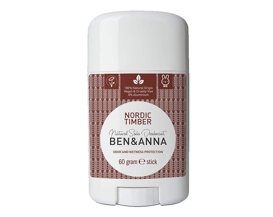 Déodorant boisé Nordic Timber Bio, Vegan Ben & Anna - The New Pretty