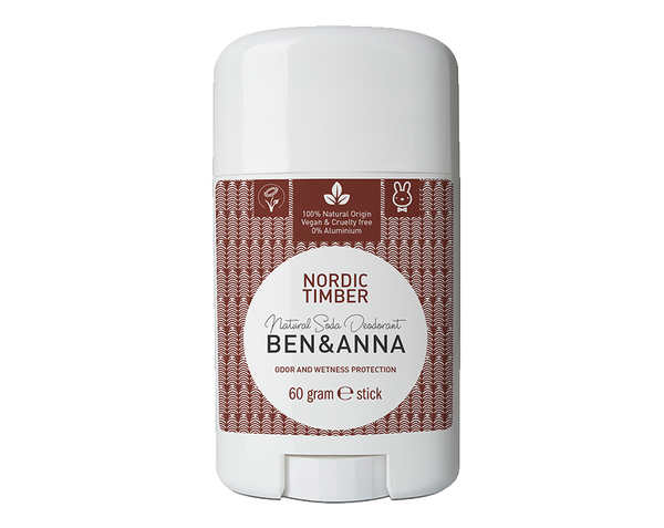 Déodorant boisé Nordic Timber Bio, Vegan Ben & Anna - The New Pretty