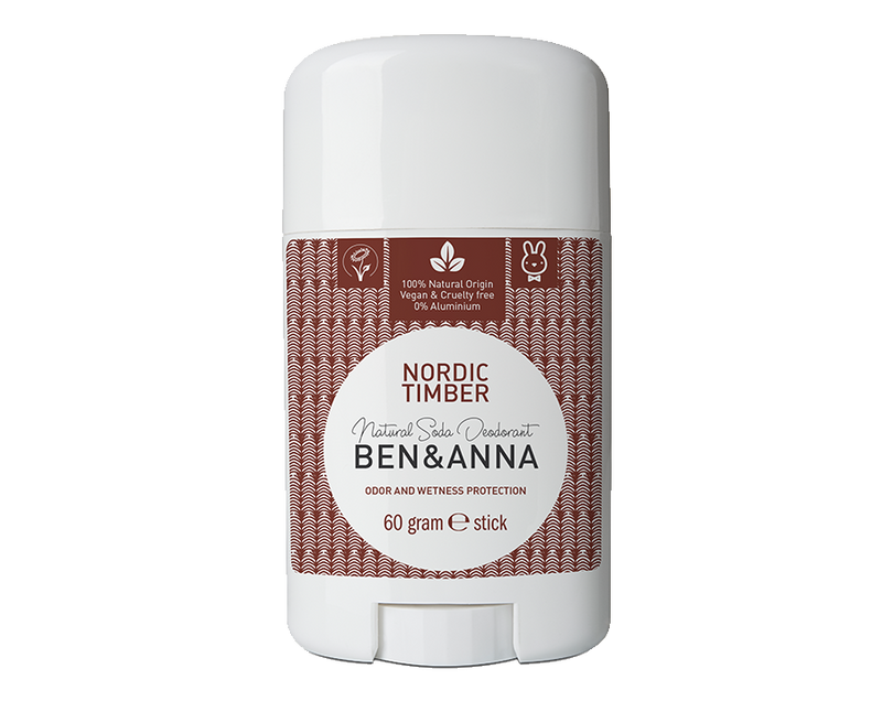 Déodorant boisé Nordic Timber Bio, Vegan Ben & Anna - The New Pretty