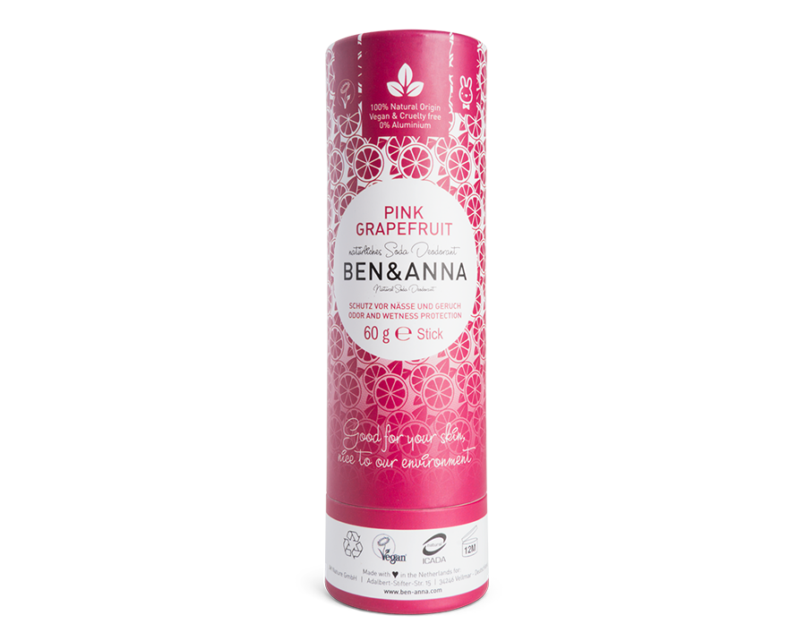 Déodorant au Pamplemousse rose Bio, Vegan Ben & Anna - The New Pretty