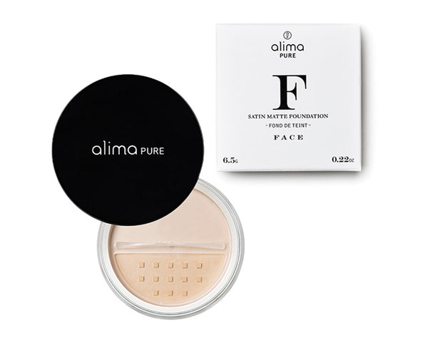 Poudre minérale Satin Matte Foundation Vegan Alima Pure - The New Pretty