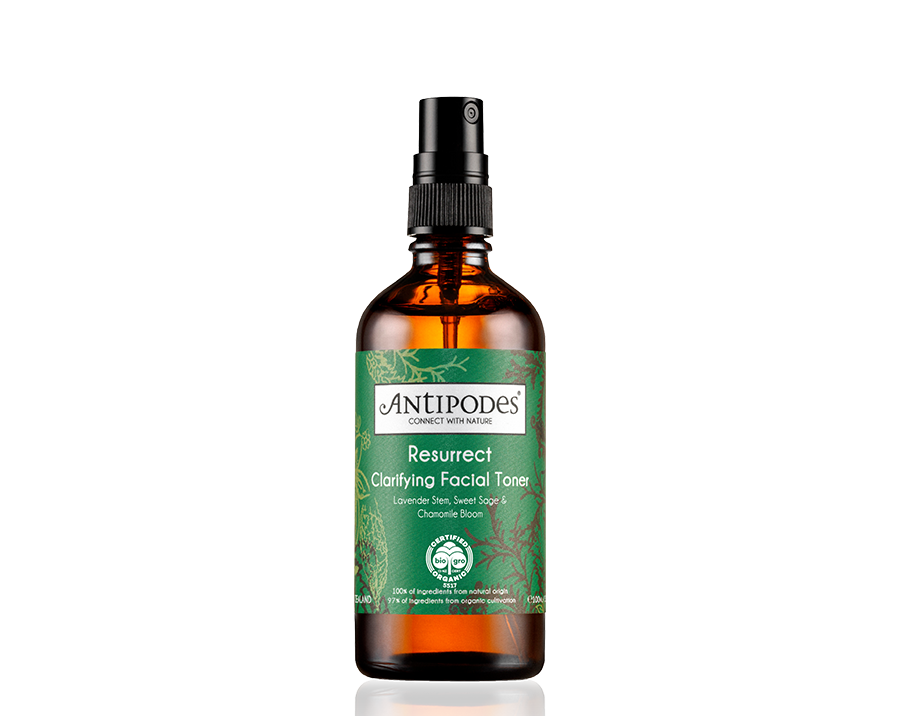 Tonique pour peaux grasses Resurrect Bio, Vegan Antipodes - The New Pretty