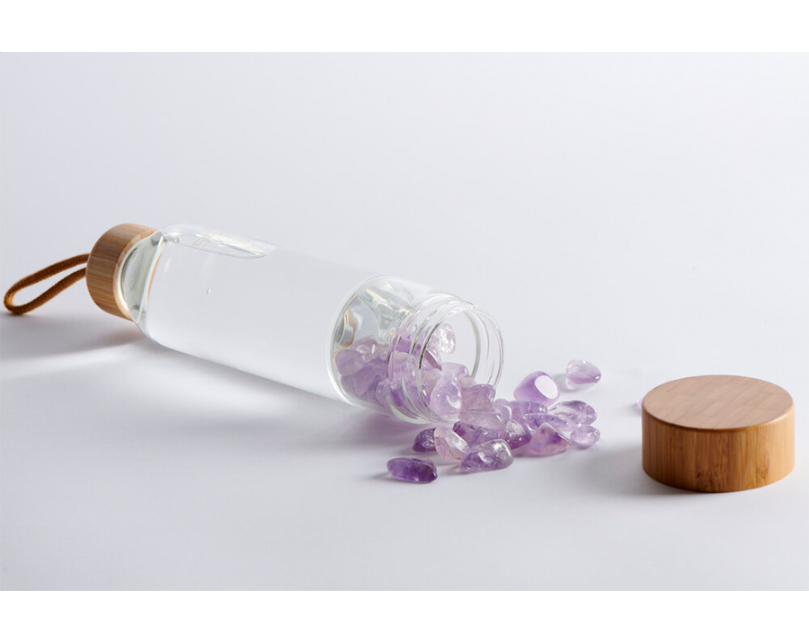 Gourde à cristaux Naturel Sentara Holistic - The New Pretty