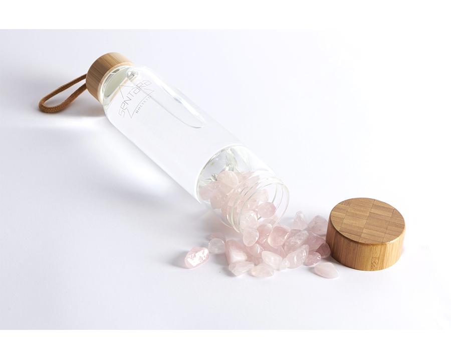 Gourde à cristaux Naturel Sentara Holistic - The New Pretty
