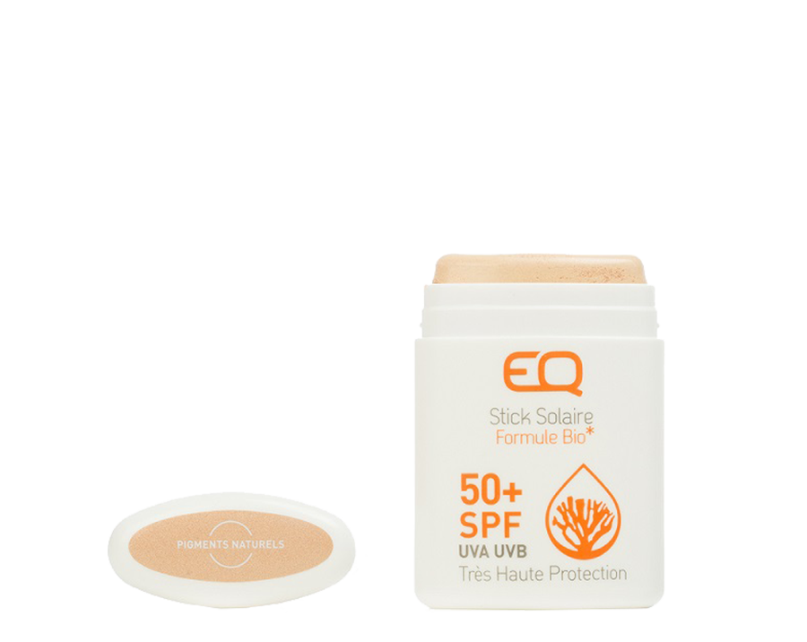 Stick solaire SPF 50 Pratique, ludique et coloré Bio, Made in France EQ love - The New Pretty